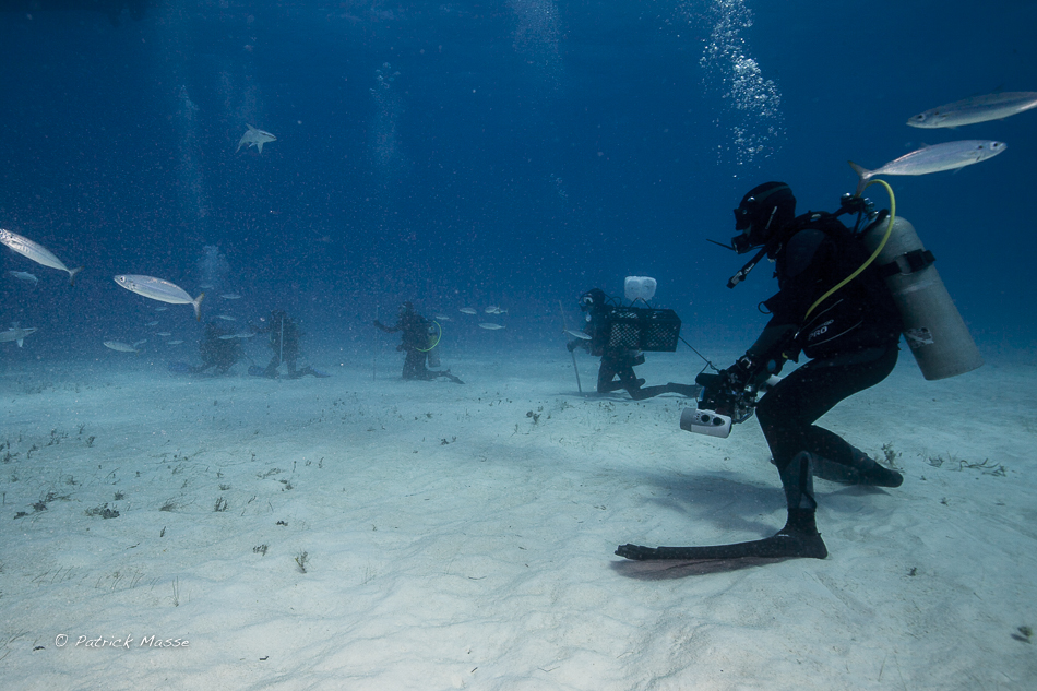 Debout, dos au courant